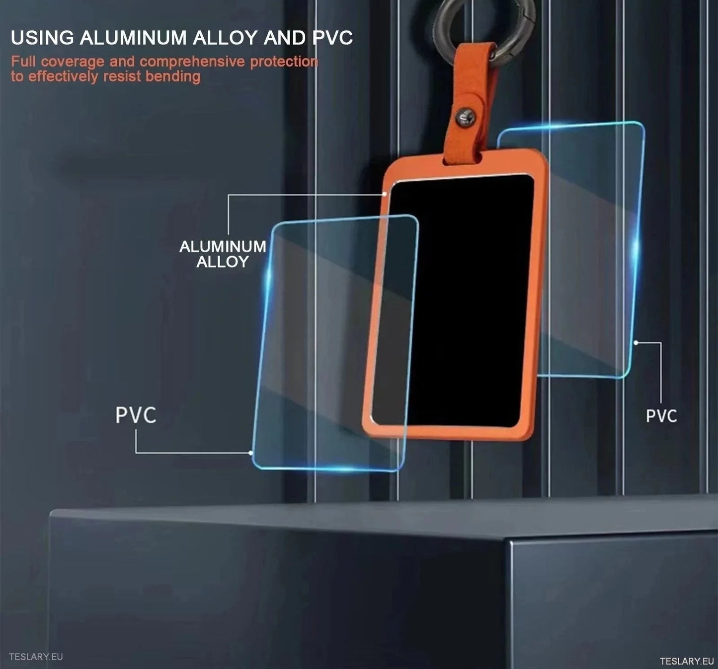 Aluminium Alloy Key Case Cover for Tesla 3/Y RFID Key Cards - TESLARY Tesla Shop Accessories Europe Nederlands Dublin Cork Ireland Deutschland Espana Alicante France Italia