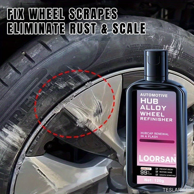Alloy Wheel Rusting Automotive Hub Wheel Refinisher, Alloy Wheel Scratch Repair Paste, Car ...