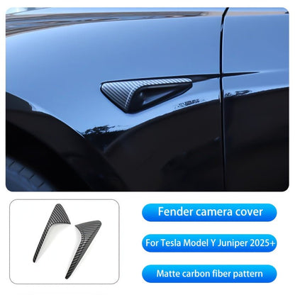 Tesla Model Y Juniper - Tesla Model 3 Highland Side Camera Covers Carbon Bright Matte Black - Europe Teslary.Eu Ireland Deutschland France Italia Espana Netherlands Portugal Sverige Scotland Belfast Dublin Cork Belgique Paris Berlin Accessories Fast Delivery Vitesse Luxembourg