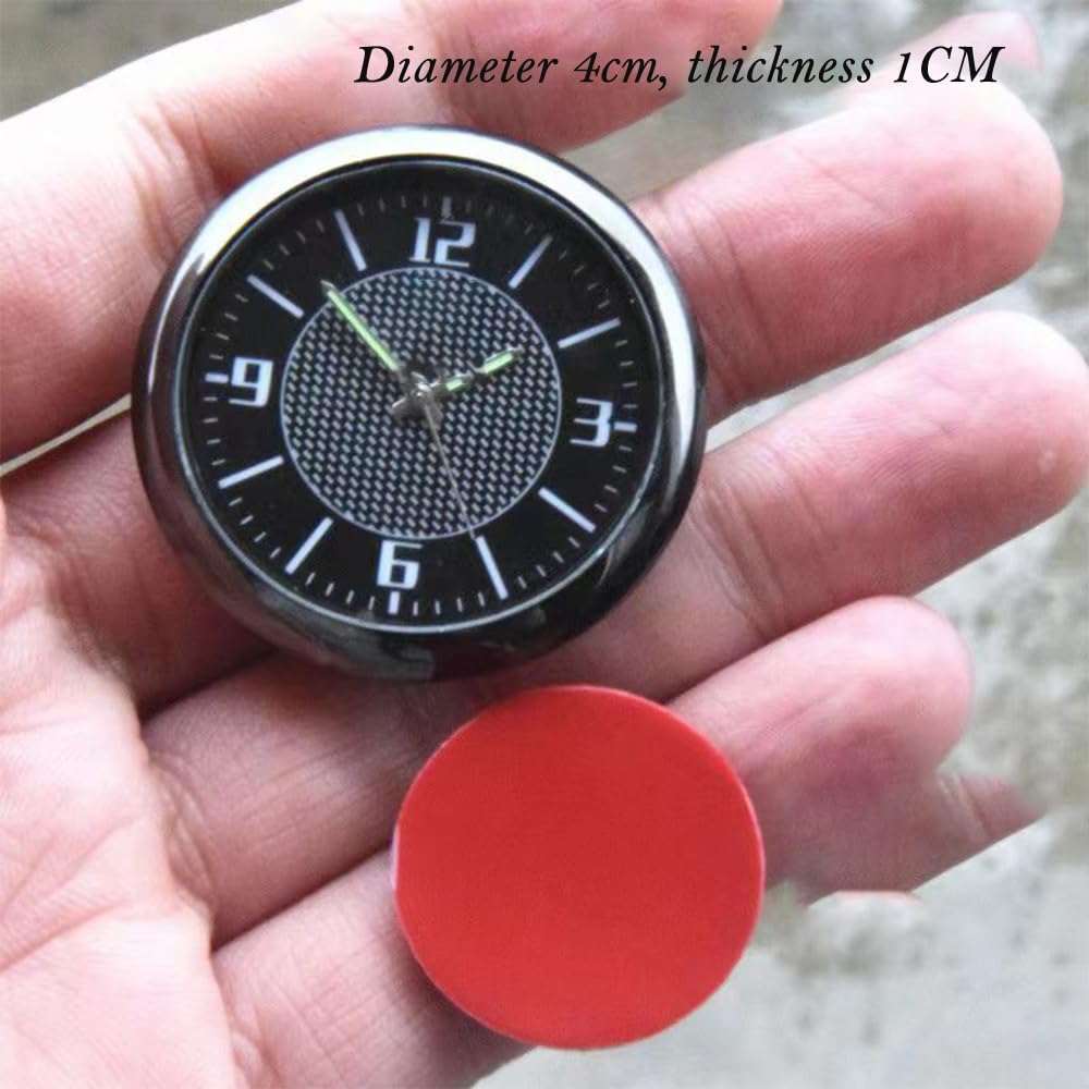 Car or Mini Desk Clock with Tesla Logo - Ideal Gift - TESLARY Tesla Shop Accessories Europe Nederlands Dublin Cork Ireland Deutschland Espana Alicante France Italia