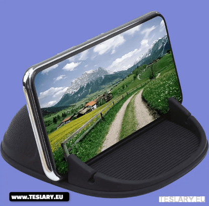 Car Phone Holder Multi - Function - Anti Slip Silicone Dash Phone Holder - TESLARY Tesla Shop Accessories Europe Nederlands Dublin Cork Ireland Deutschland Espana Alicante France Italia