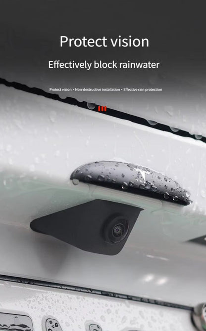 Car Rear Camera Rain Cover ABS Waterproof Rear View Camera Shield for your Tesla Model 3 / Y with Logo - TESLARY Tesla Shop Accessories Europe Nederlands Dublin Cork Ireland Deutschland Espana Alicante France Italia