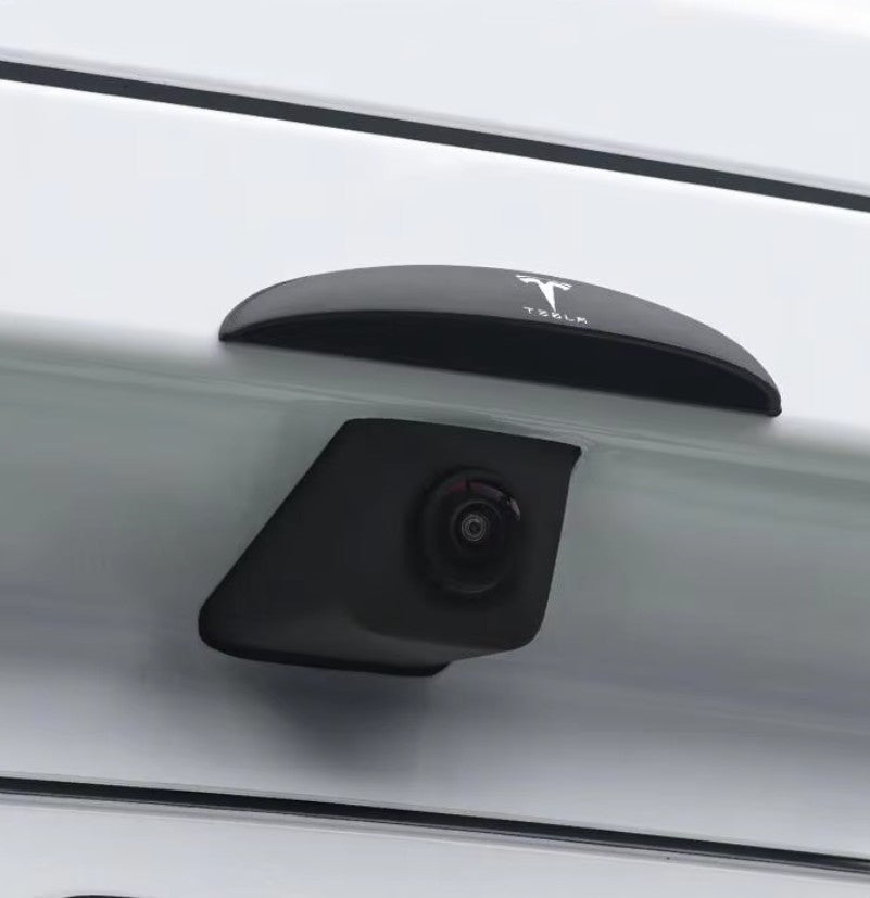 Car Rear Camera Rain Cover ABS Waterproof Rear View Camera Shield for your Tesla Model 3 / Y with Logo - TESLARY Tesla Shop Accessories Europe Nederlands Dublin Cork Ireland Deutschland Espana Alicante France Italia