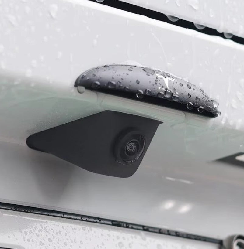 Car Rear Camera Rain Cover ABS Waterproof Rear View Camera Shield for your Tesla Model 3 / Y with Logo - TESLARY Tesla Shop Accessories Europe Nederlands Dublin Cork Ireland Deutschland Espana Alicante France Italia