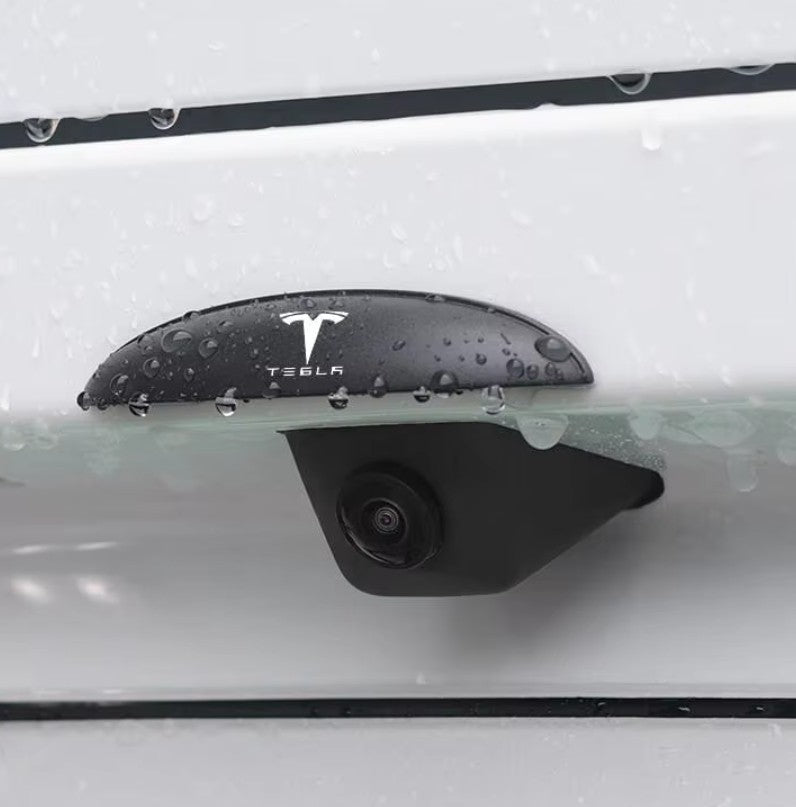 Car Rear Camera Rain Cover ABS Waterproof Rear View Camera Shield for your Tesla Model 3 / Y with Logo - TESLARY Tesla Shop Accessories Europe Nederlands Dublin Cork Ireland Deutschland Espana Alicante France Italia