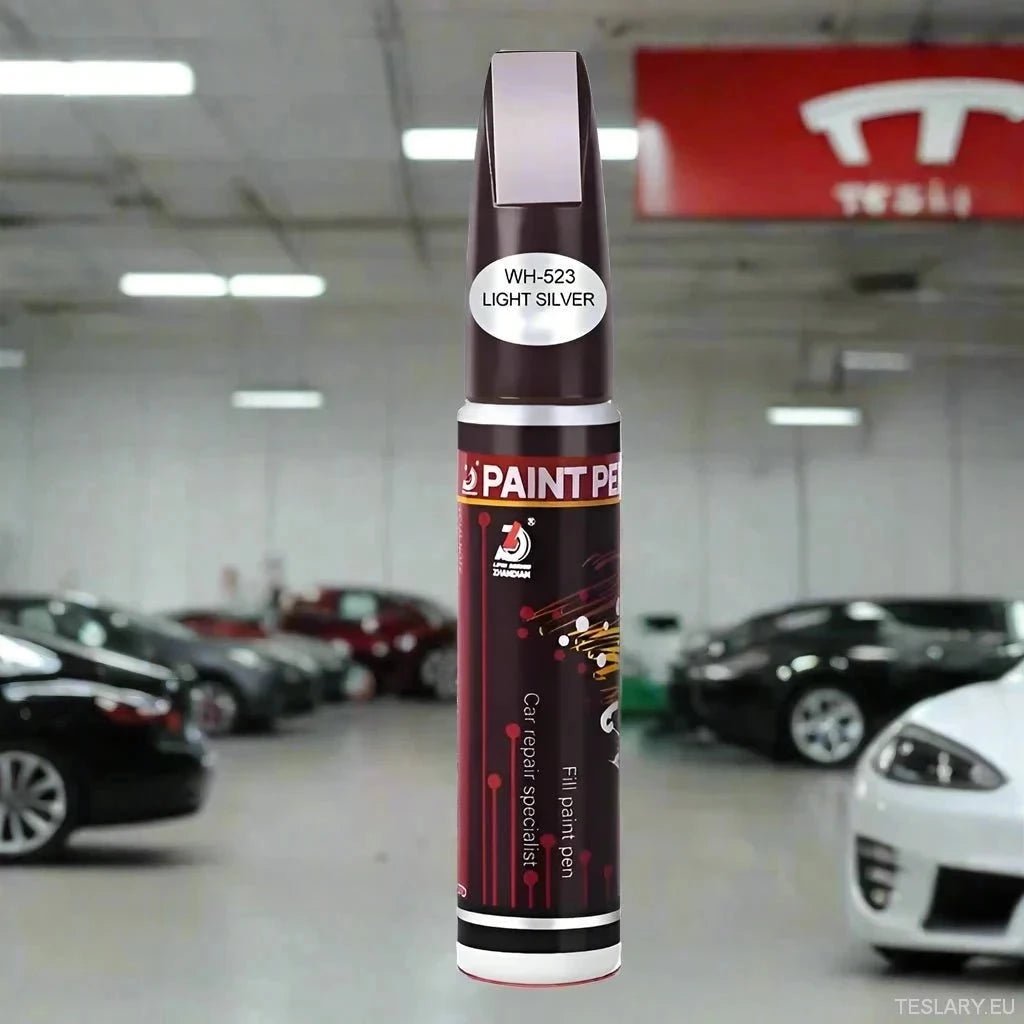 Car Touch Up Paint Pen with Brush - TESLARY Tesla Shop Accessories Europe Nederlands Ireland Deutschland Espana Alicante France Italia