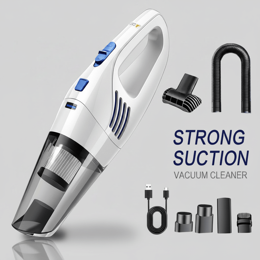 Aspiradora para coche, aspiradora de mano con succión súper potente de 6000 PA, batería de gran capacidad de 1800 mAh, bajo nivel de ruido, con cinco accesorios a juego para el cuidado del interior del coche, la limpieza del hogar y de las mascotas, accesorio ideal para su Tesla. TESLARY Accesorios de la tienda Tesla Europa Nederlands Dublin Cork Ireland Deutschland España Alicante France Italia