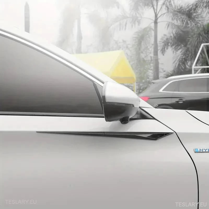 Chrome Plated Trim Accents for Side or Bonnet - TESLARY Tesla Shop Accessories Europe Nederlands Ireland Deutschland Espana Alicante France Italia