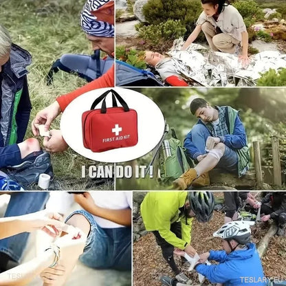 Compact Emergency First Aid Kit for your Tesla Car - TESLARY Tesla Shop Accessories Europe Nederlands Dublin Cork Ireland Deutschland Espana Alicante France Italia