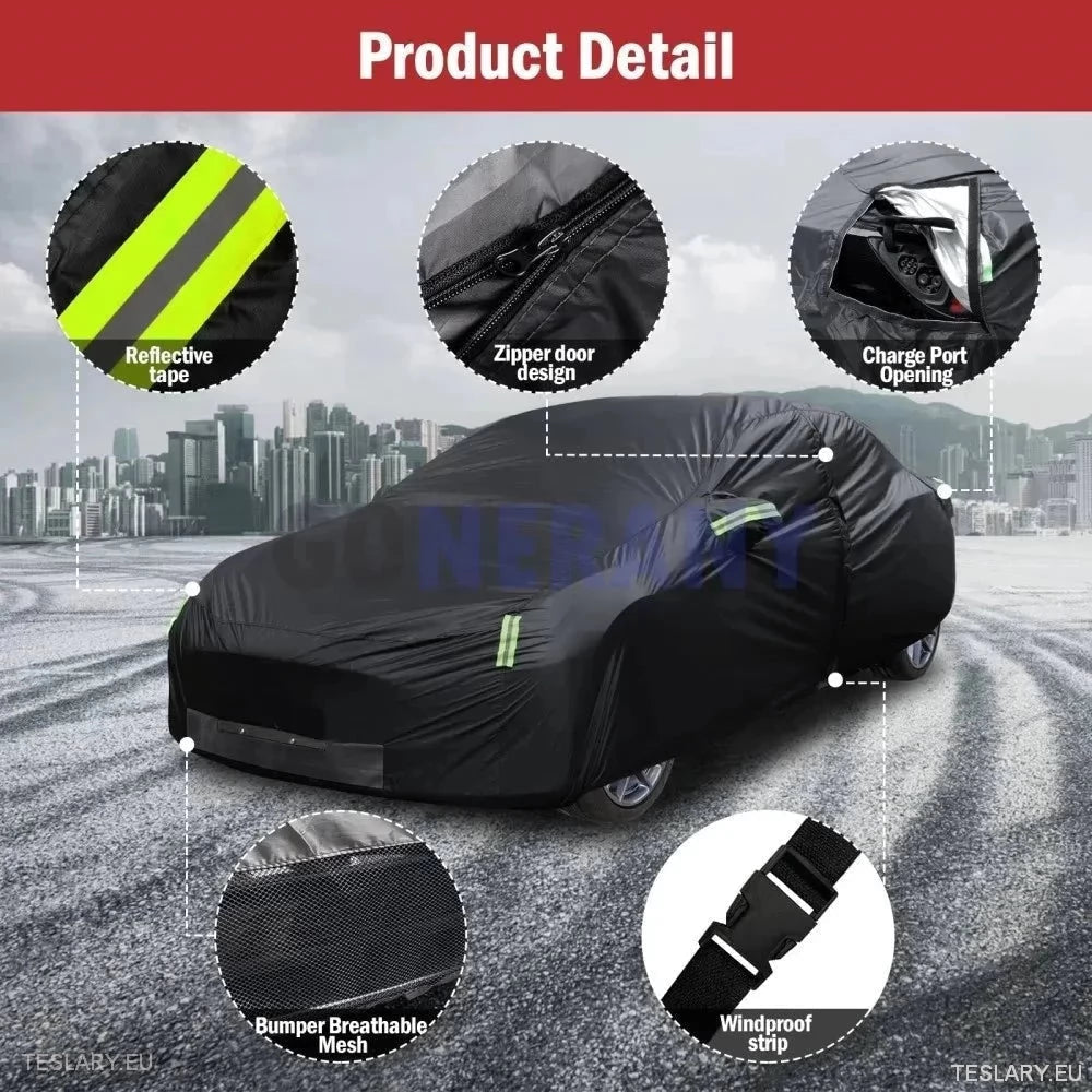 Custom Fit Tesla All Weather Covers for Tesla Models 3 / 3+ Highland , Model Y & Model Y+ Juniper - TESLARY Tesla Shop Accessories Europe Nederlands Dublin Cork Ireland Deutschland Espana Alicante France Italia