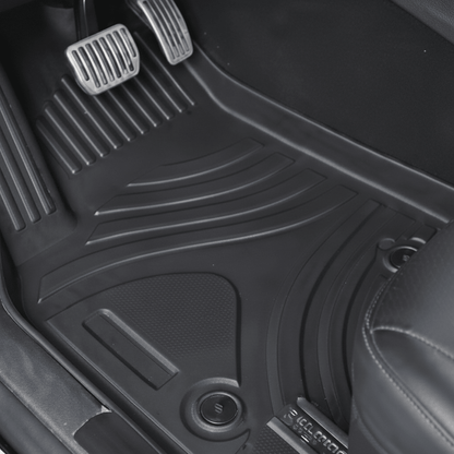 Elegant Stylish Car Floor Mats All-Weather TPE Mats for [RHD] Tesla MODELY 2022-2024 - TESLARY Buy Tesla Shop Accessories Europe Nederlands Dublin Cork Ireland Deutschland Espana Iceland Finland France Italia