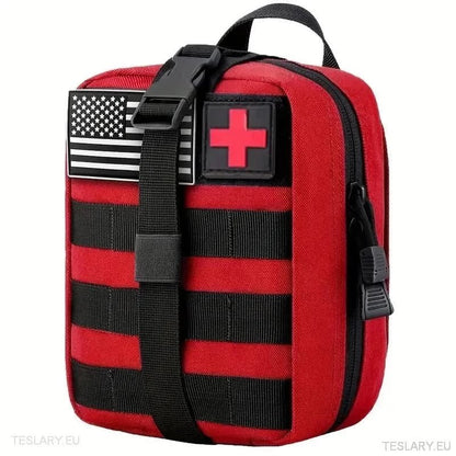 Emergency Medical First Aid Pouch ( Empty ) - TESLARY Tesla Shop Accessories Europe Nederlands Dublin Cork Ireland Deutschland Espana Alicante France Italia