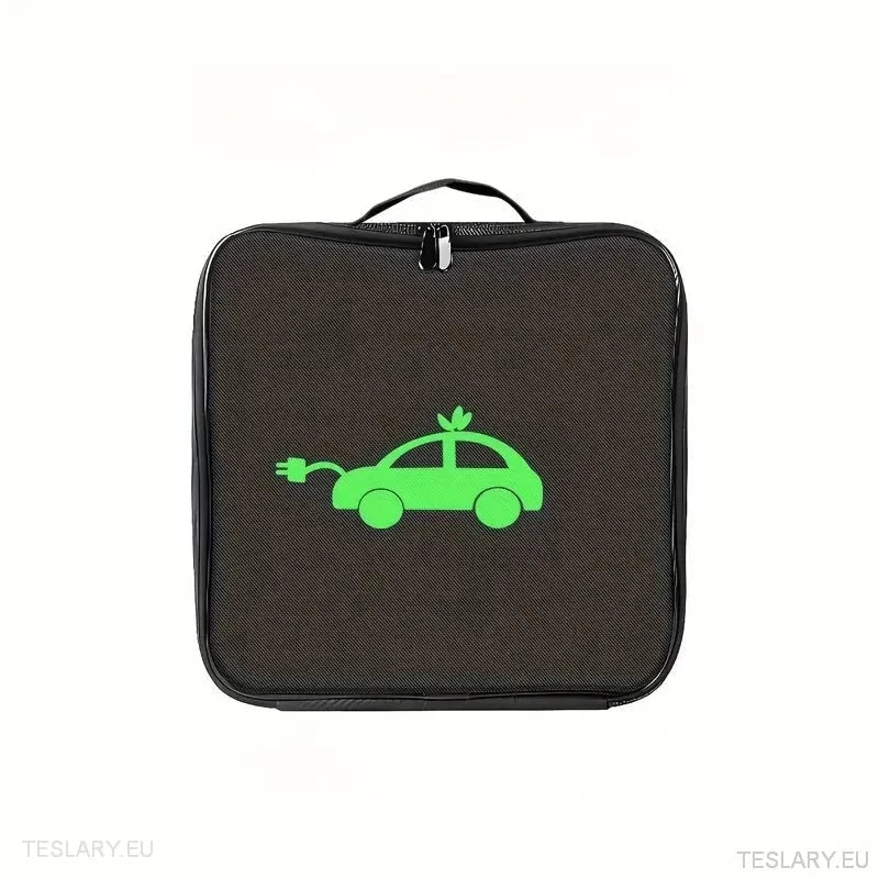 EV Cable Storage Bags Round , Square & Rectangular - TESLARY Tesla Shop Accessories Europe Nederlands Dublin Cork Ireland Deutschland Espana Alicante France Italia