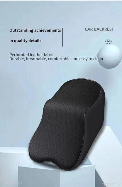 Extra Large PU Leather Headrest Pillow Suitable for Tesla Model 3 / Y - TESLARY Tesla Shop Accessories Europe Nederlands Dublin Cork Ireland Deutschland Espana Alicante France Italia