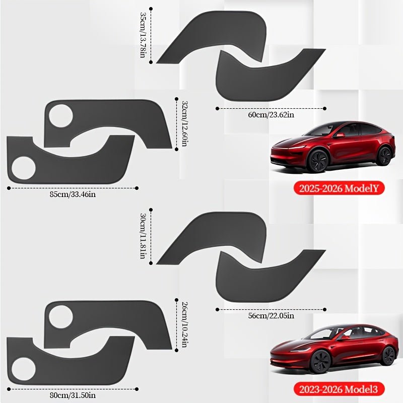 Tesla Model 3 Highland - Tesla Model Protections de porte avant et arrière Y Juniper&nbsp;: achetez-les sur la boutique en ligne d'accessoires Tesla en Europe avec livraison dans toute l'Europe par FedEx. TESLARY.EU