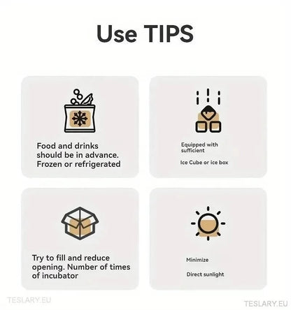 Frunk Storage / Cooler Bags & Organiser for Tesla Model 3 / Y - TESLARY Tesla Shop Accessories Europe Nederlands Dublin Cork Ireland Deutschland Espana Alicante France Italia