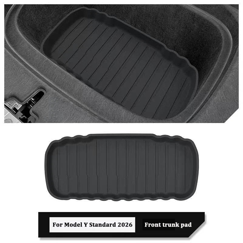 Tesla Model Tapis de coffre avant Juniper Standard 2026 RWD TPEF - Protections - Europe - Acheter chez Teslary.eu - Irlande - Pologne - Allemagne - Norvège - Portugal