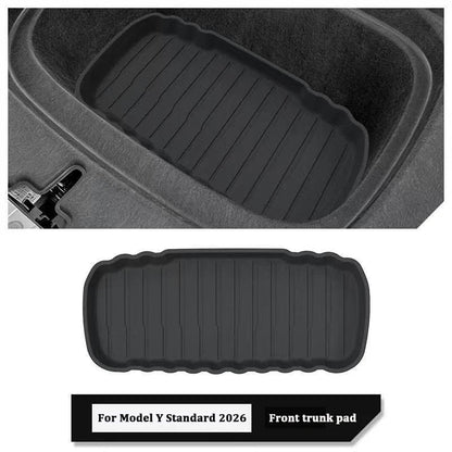 Tesla Model Tapis de coffre avant Juniper Standard 2026 RWD TPEF - Protections - Europe - Acheter chez Teslary.eu - Irlande - Pologne - Allemagne - Norvège - Portugal
