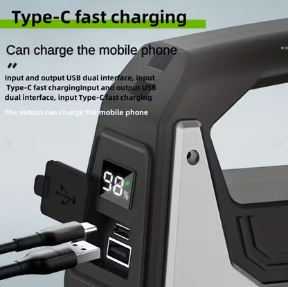 Handheld Emergency Torch with Long Range Beam and Easy USB Charging Ideal for your Emergency Car Kit - Tesla - TESLARY Tesla Shop Accessories Europe Nederlands Dublin Cork Ireland Deutschland Espana Alicante France Italia