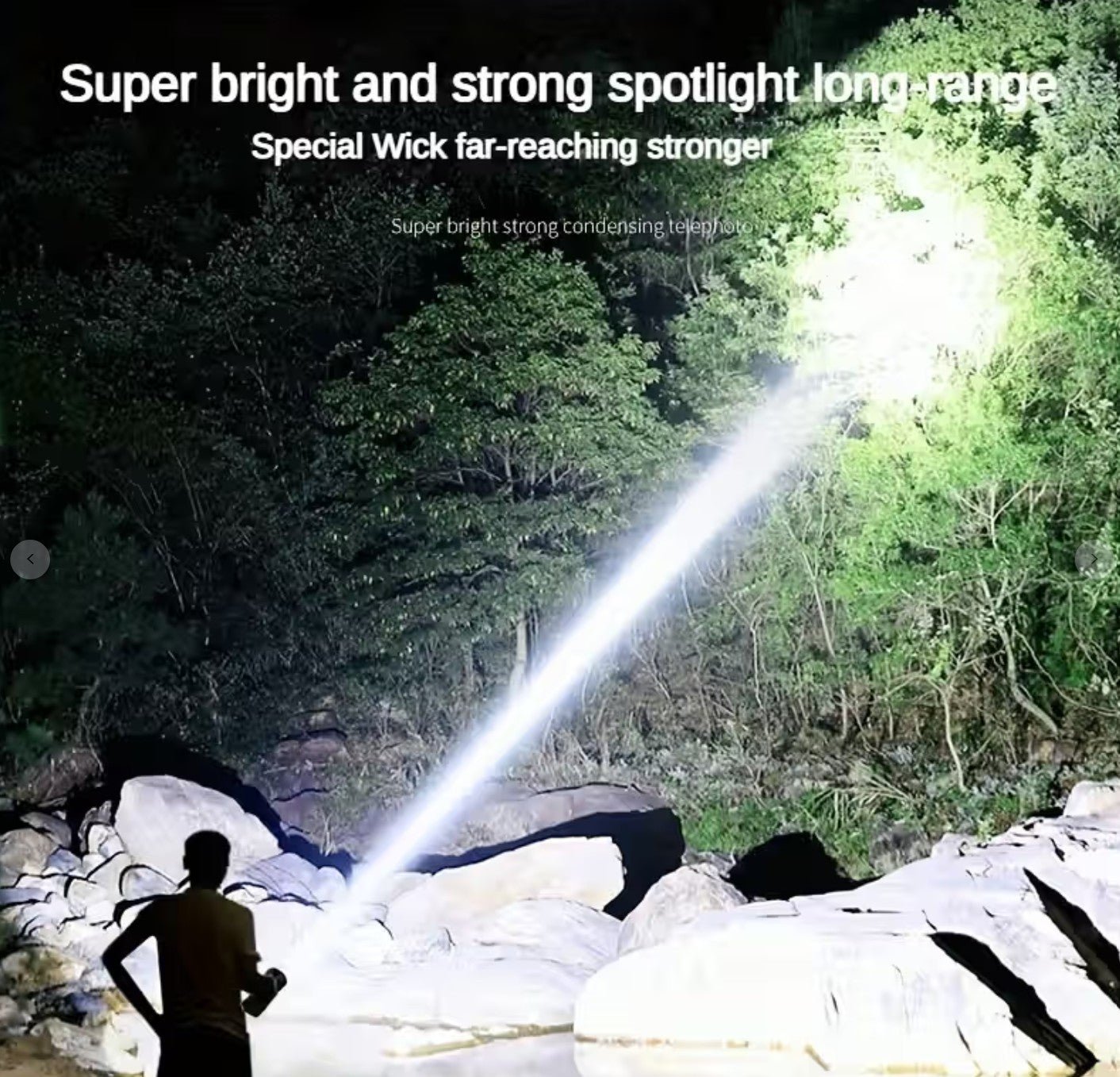 Handheld Emergency Torch with Long Range Beam and Easy USB Charging Ideal for your Emergency Car Kit - Tesla - TESLARY Tesla Shop Accessories Europe Nederlands Dublin Cork Ireland Deutschland Espana Alicante France Italia