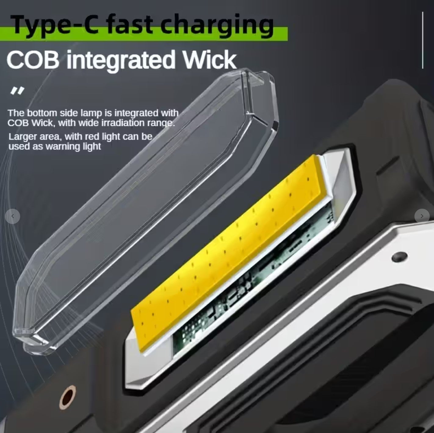 Handheld Emergency Torch with Long Range Beam and Easy USB Charging Ideal for your Emergency Car Kit - Tesla - TESLARY Tesla Shop Accessories Europe Nederlands Dublin Cork Ireland Deutschland Espana Alicante France Italia