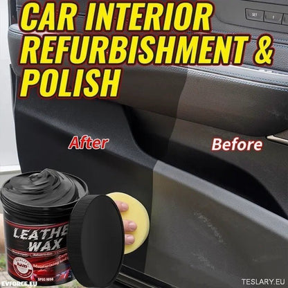 Leather Wax Protection Cream - TESLARY Tesla Shop Accessories Europe Nederlands Ireland Deutschland Espana Alicante France Italia