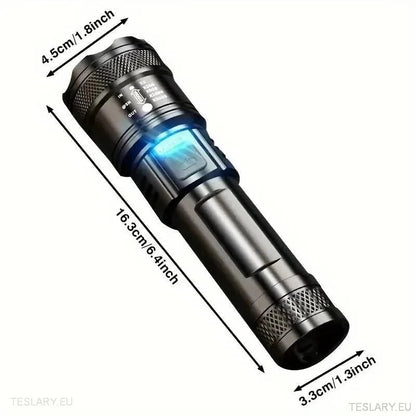 Tesla Flashlight LED-Zoom-Zseblámpa és mobile Powerbank - TESLARY TESLARY.IE Írország ...