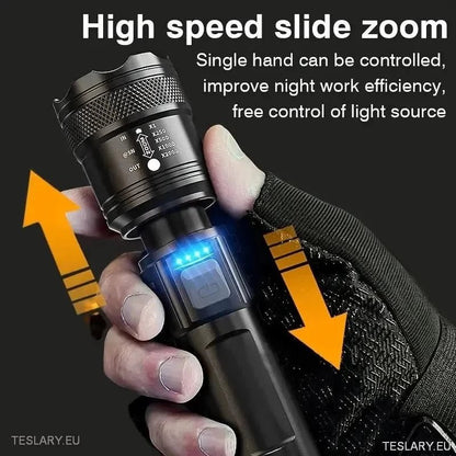 Tesla Flashlight LED-Zoom-Zseblámpa és mobile Powerbank - TESLARY TESLARY.IE Írország ...
