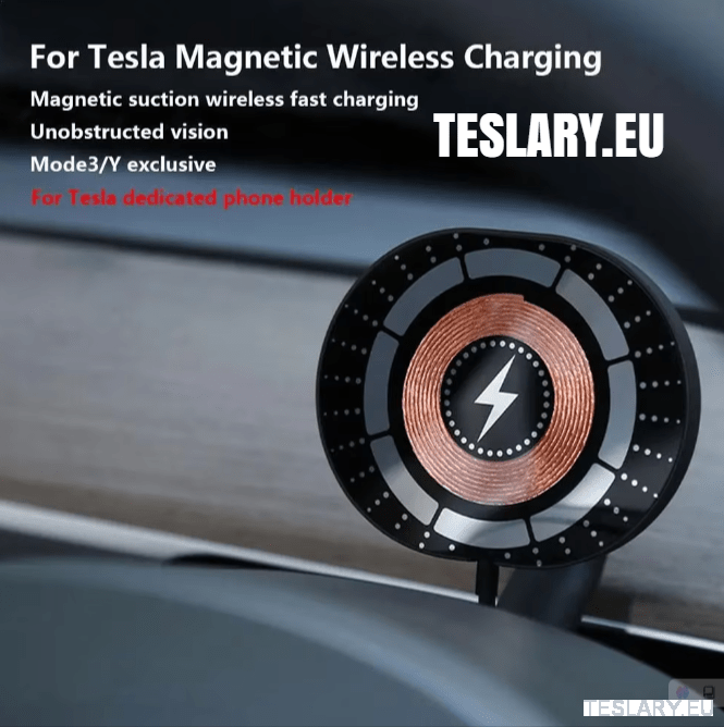 Magsafe Magnetic Dash Phone Mount for Tesla Model 3 & Model Y - TESLARY Tesla Shop Accessories Europe Nederlands Dublin Cork Ireland Deutschland Espana Alicante France Italia