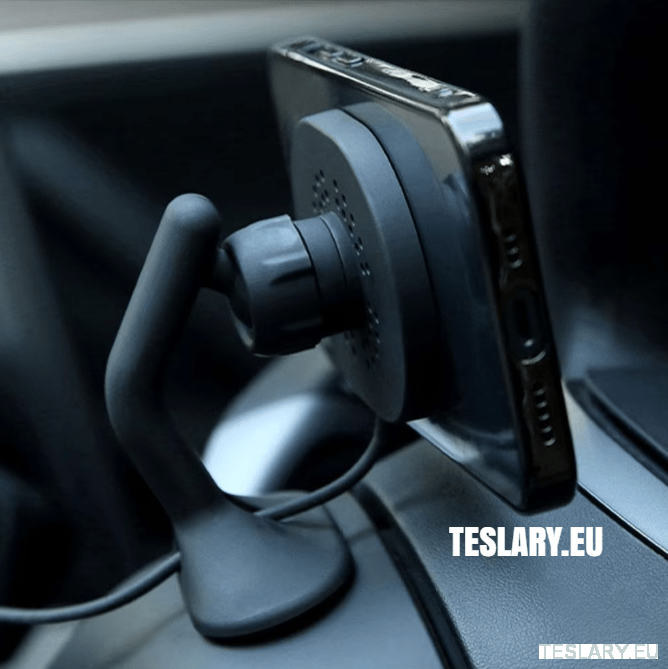 Magsafe Magnetic Dash Phone Mount for Tesla Model 3 & Model Y - TESLARY Tesla Shop Accessories Europe Nederlands Dublin Cork Ireland Deutschland Espana Alicante France Italia