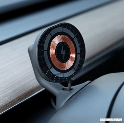 Magsafe Magnetic Dash Phone Mount for Tesla Model 3 & Model Y - TESLARY Tesla Shop Accessories Europe Nederlands Dublin Cork Ireland Deutschland Espana Alicante France Italia