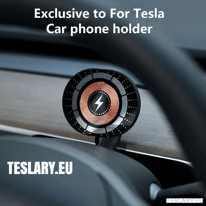 Magsafe Magnetic Dash Phone Mount for Tesla Model 3 & Model Y - TESLARY Tesla Shop Accessories Europe Nederlands Dublin Cork Ireland Deutschland Espana Alicante France Italia