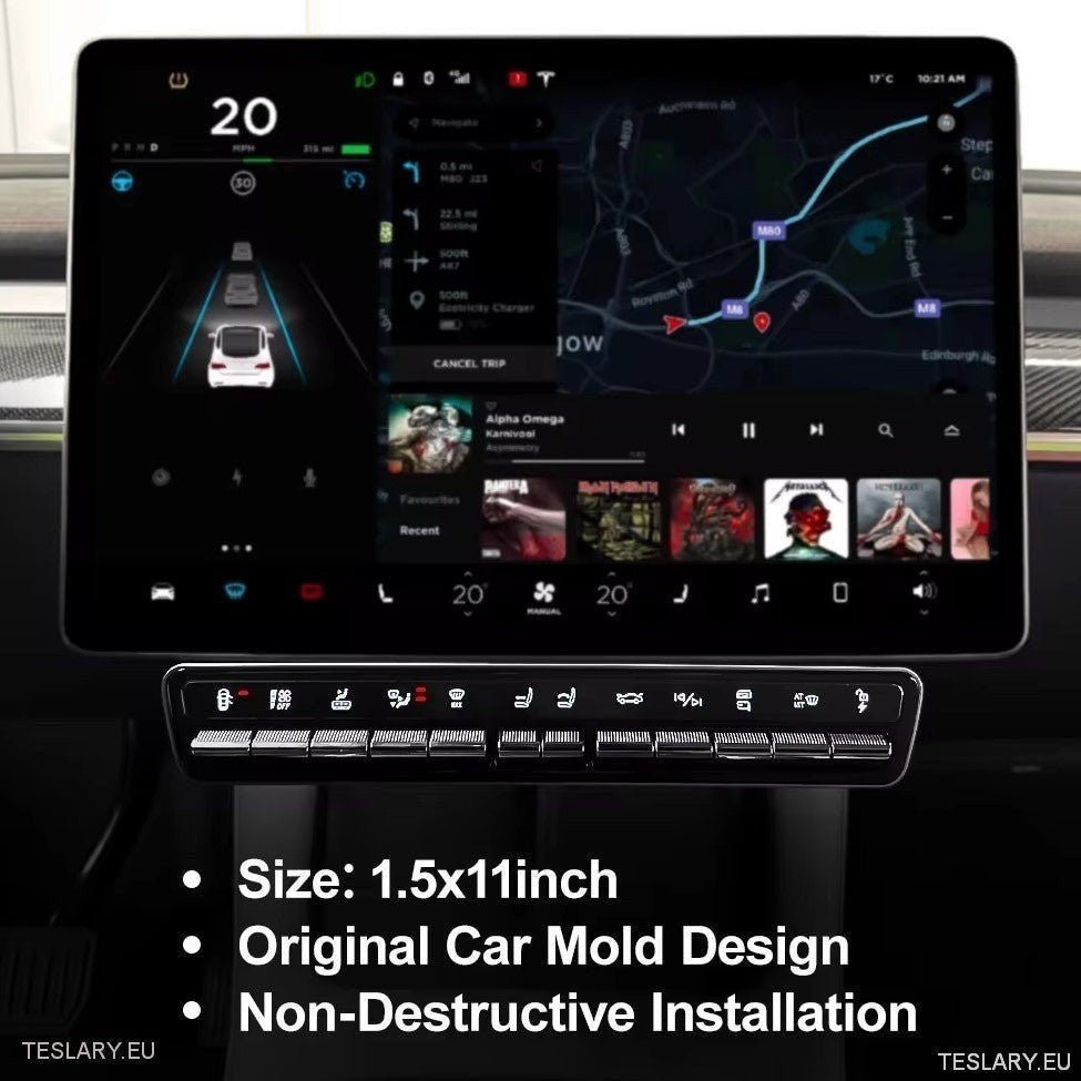Multi Function Physical Buttons for Tesla Model 3 / Y - TESLARY Tesla Shop Accessories Europe Nederlands Dublin Cork Ireland Deutschland Espana Alicante France Italia