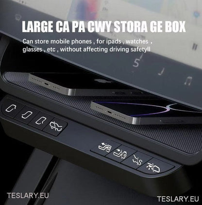 Multi Function Physical Buttons & Storage for Tesla Model 3 / Y - TESLARY Tesla Shop Accessories Europe Nederlands Ireland Deutschland Espana Alicante France Italia