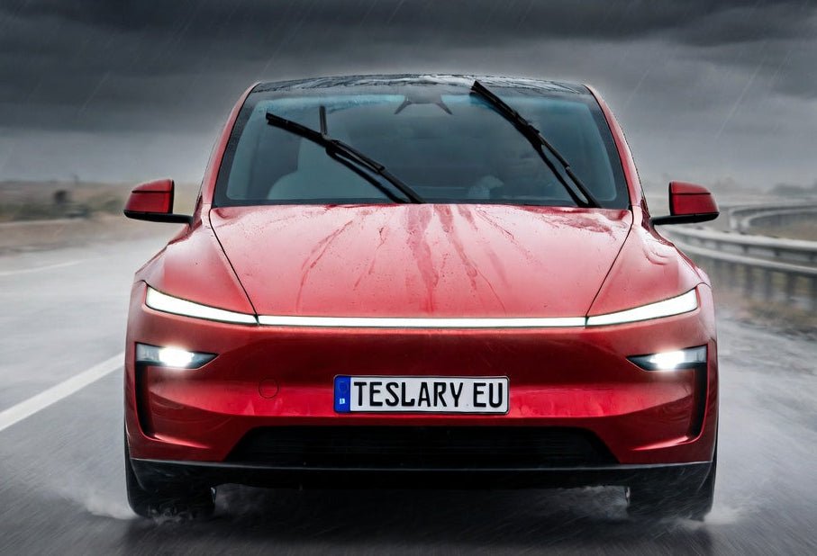 TESLA MODEL Y JUNIPER REPLACEMENT WIPER BLADES LEFT AND RIGHT DRIVER PASSENGER RHD LHD NATURAL RUBBER BEST QUALITY BEST PRICE IRELAND EUROPE GENUINE SAVINGS