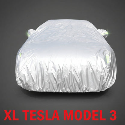 Tesla Model 3, Tesla Model 3 Highland Standard en Premium All Weather Volledige Autohoes Voordelige Koop bij Europes Teslary.eu