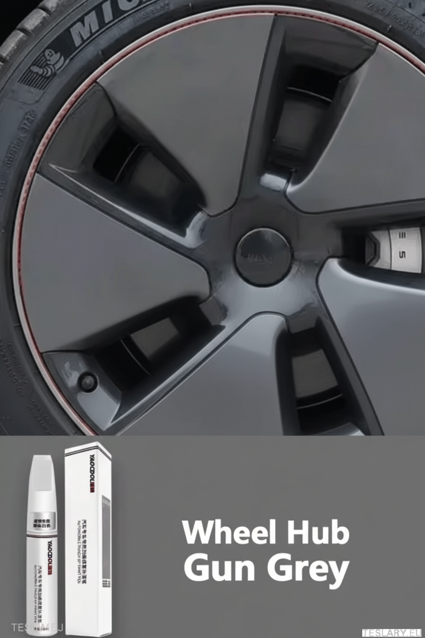Paint Touch Up Brush Kits in Tesla Colours Body & Wheels 12ml for Model 3 Y S X - TESLARY Tesla Shop Accessories Europe Nederlands Dublin Cork Ireland Deutschland Espana Alicante France Italia