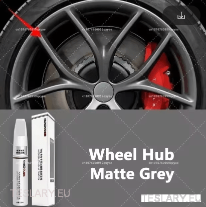 Paint Touch Up Brush Kits in Tesla Colours Body & Wheels 12ml for Model 3 Y S X - TESLARY Tesla Shop Accessories Europe Nederlands Dublin Cork Ireland Deutschland Espana Alicante France Italia