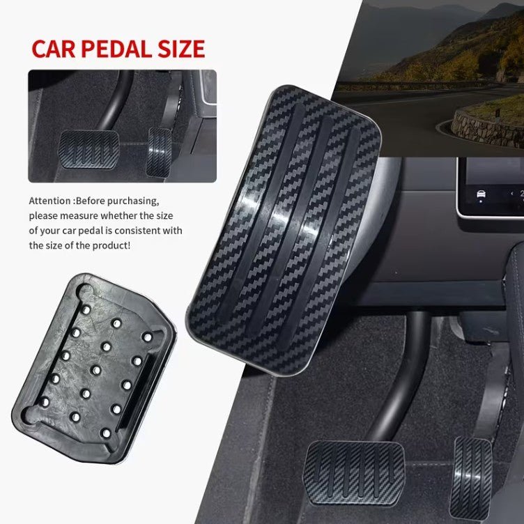 Amélioration des performances Tesla Model 3, Model Oui, Model 3 Highland et Model Pédales de frein et d'accélérateur haut de gamme Y Juniper antidérapantes - TESLARY Tesla Shop Accessoires Europe Pays-Bas Dublin Cork Irlande Allemagne Espagne Alicante France Italie