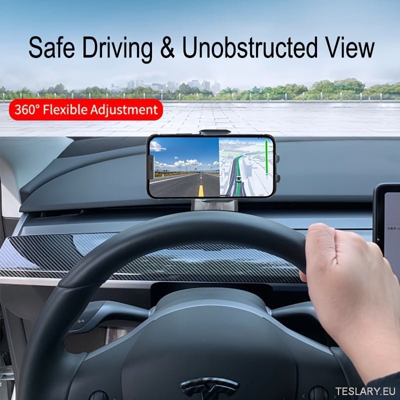 Phone Mount Holder for Tesla Model 3 / Y - TESLARY Tesla Shop Accessories Europe Nederlands Dublin Cork Ireland Deutschland Espana Alicante France Italia