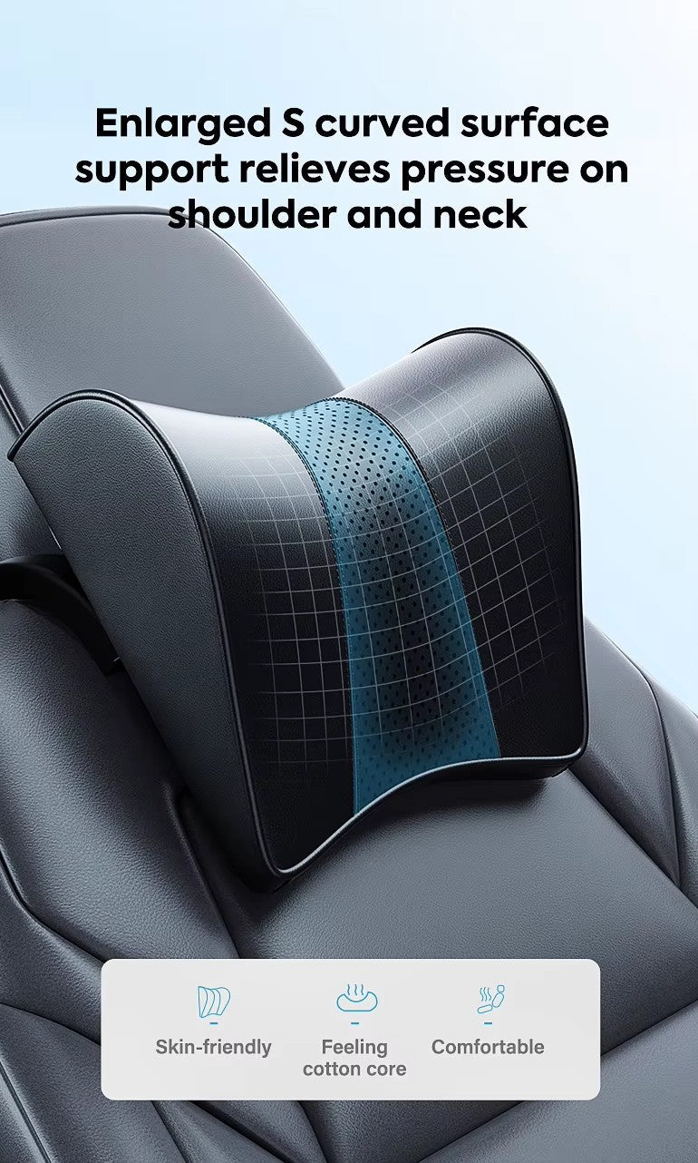 Premium-Kopfstützenkissen mit Nackenstütze für Tesla Model 3 , Y , Highland & Juniper - TESLARY Tesla Shop Zubehör Europa Niederlande Dublin Cork Irland Deutschland Spanien Alicante Frankreich Italien