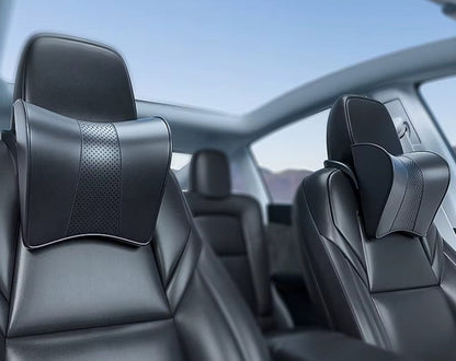 Premium-Kopfstützenkissen mit Nackenstütze für Tesla Model 3 , Y , Highland & Juniper - TESLARY Tesla Shop Zubehör Europa Niederlande Dublin Cork Irland Deutschland Spanien Alicante Frankreich Italien