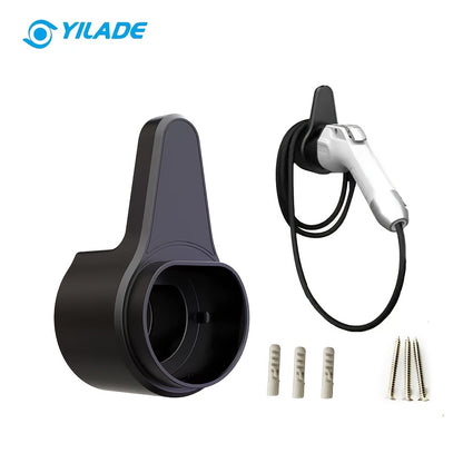 Standard for Tesla CCS Charging Gun Wall Mount Bracket  Easy Installation for Electric Vehicle Charger Cable Management Garage Accessory