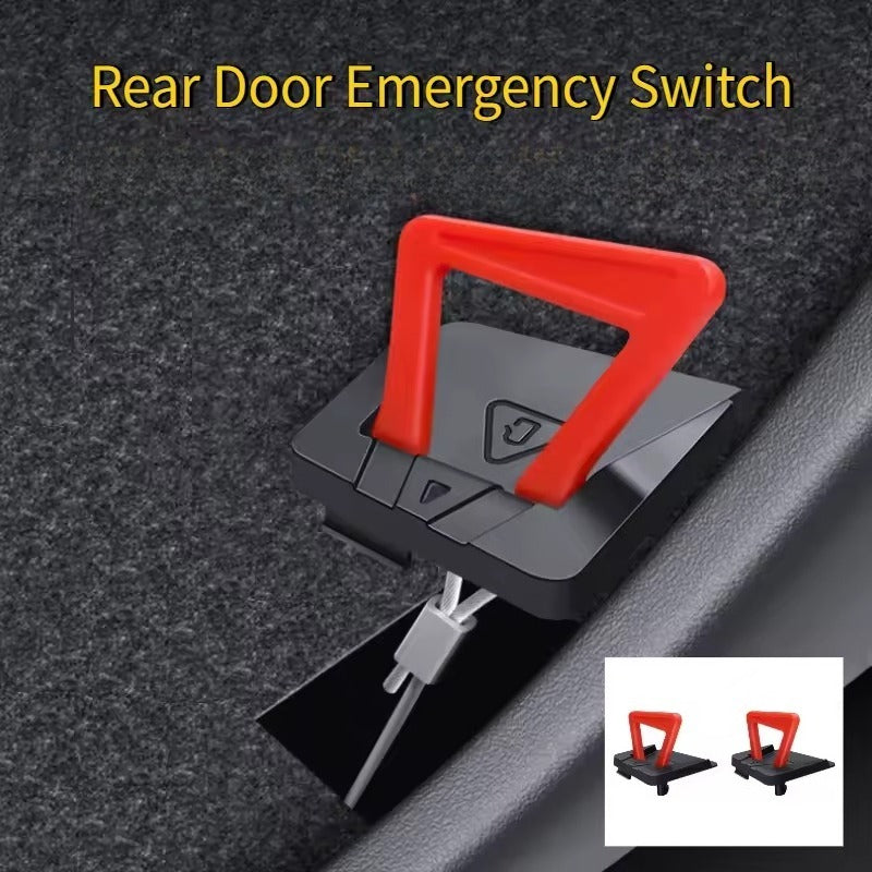 Tesla Model Y Juniper Rear Door Emergency Handle  Mechanical Unlock for Switch Pull Rope