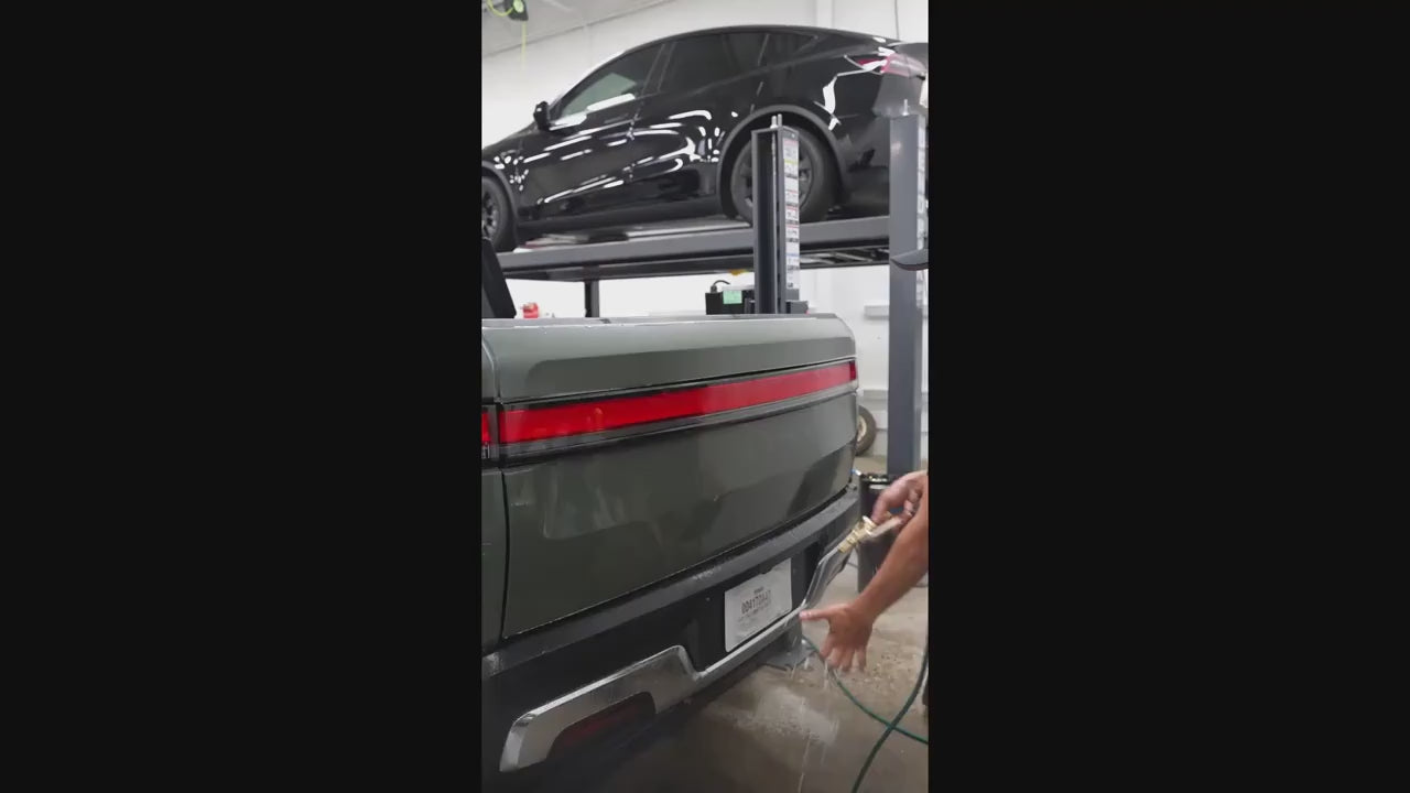 TPU Front Headlights  Bar Film Black Smoked Tint for Tesla Model Y Juniper 2025