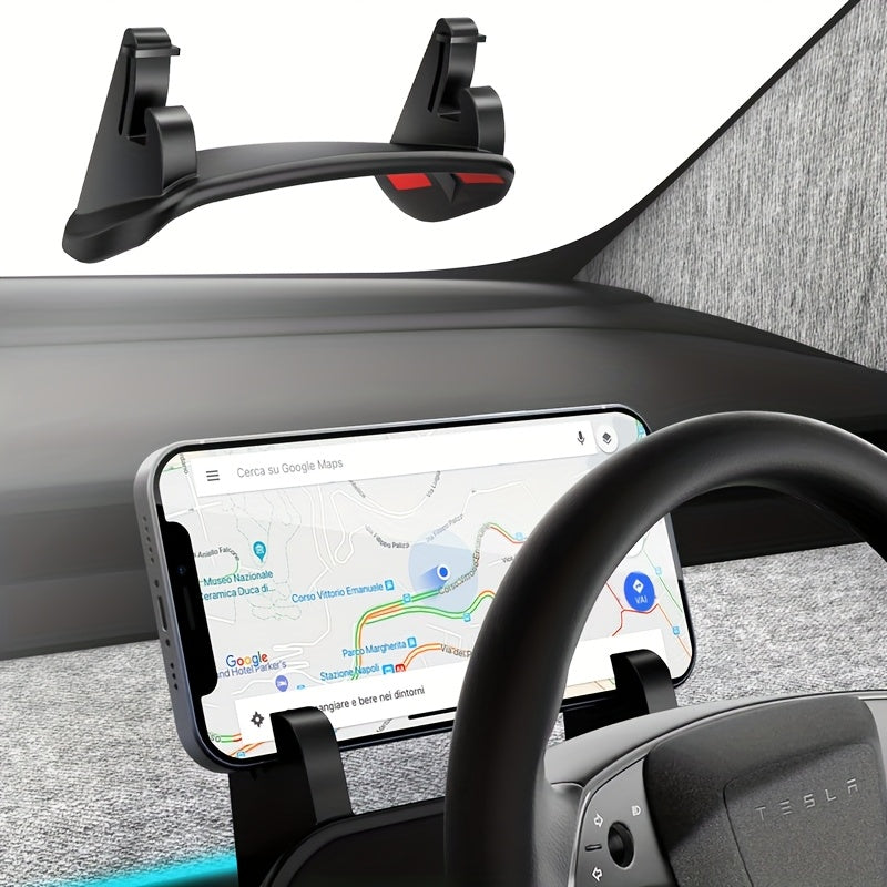 Silicone Phone Steering Column Mount for Tesla Model 3 Highland  Model Y Juniper and Model 3  Y