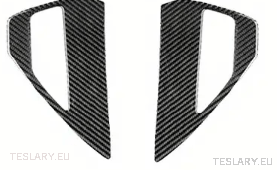 Real Carbon Fiber Charging Port Cover for Tesla 3 / Y in Red or Black - TESLARY Tesla Shop Accessories Europe Nederlands Dublin Cork Ireland Deutschland Espana Alicante France Italia