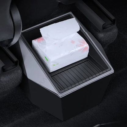Rear Row Cybertruck Style Storage Box for Tesla Model Y 2022-2024 - TESLARY Tesla Shop Accessories Europe Nederlands Dublin Cork Ireland Deutschland Espana Alicante France Italia