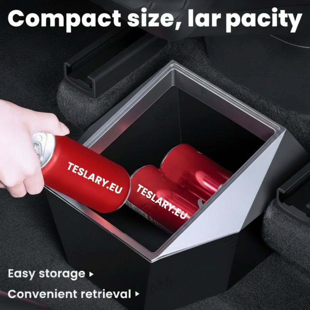 Rear Row Cybertruck Style Storage Box for Tesla Model Y 2022-2024 - TESLARY Tesla Shop Accessories Europe Nederlands Dublin Cork Ireland Deutschland Espana Alicante France Italia