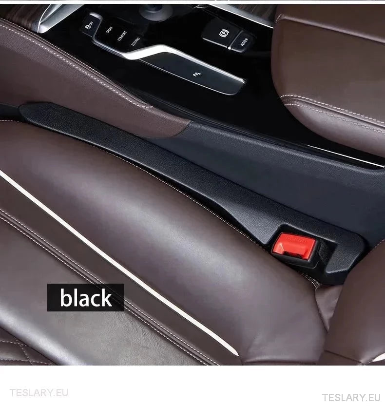 Seat Gap Filler for Tesla Model 3 , Y & S with Logo - TESLARY Tesla Shop Accessories Europe Nederlands Ireland Deutschland Espana Alicante France Italia